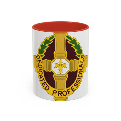 8 Field Hospital (U.S. Army) Accent Coffee Mug 11oz Red - Go Mug Yourself