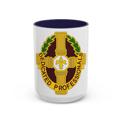 8 Field Hospital (U.S. Army) Accent Coffee Mug 15oz Navy - Go Mug Yourself