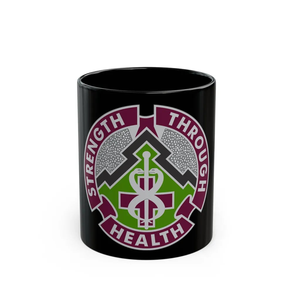 8 Medical Brigade 2 (U.S. Army) Black Coffee Mug-11oz-Go Mug Yourself