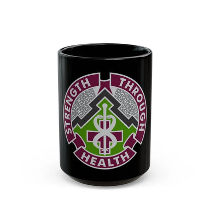 8 Medical Brigade 2 (U.S. Army) Black Coffee Mug-15oz-Go Mug Yourself