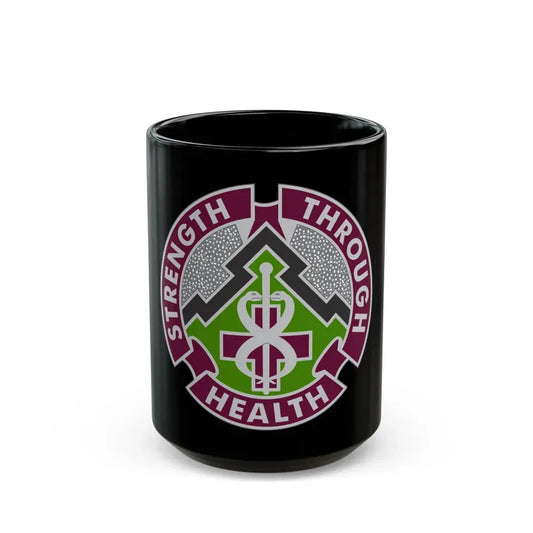 8 Medical Brigade 2 (U.S. Army) Black Coffee Mug 15oz - Go Mug Yourself