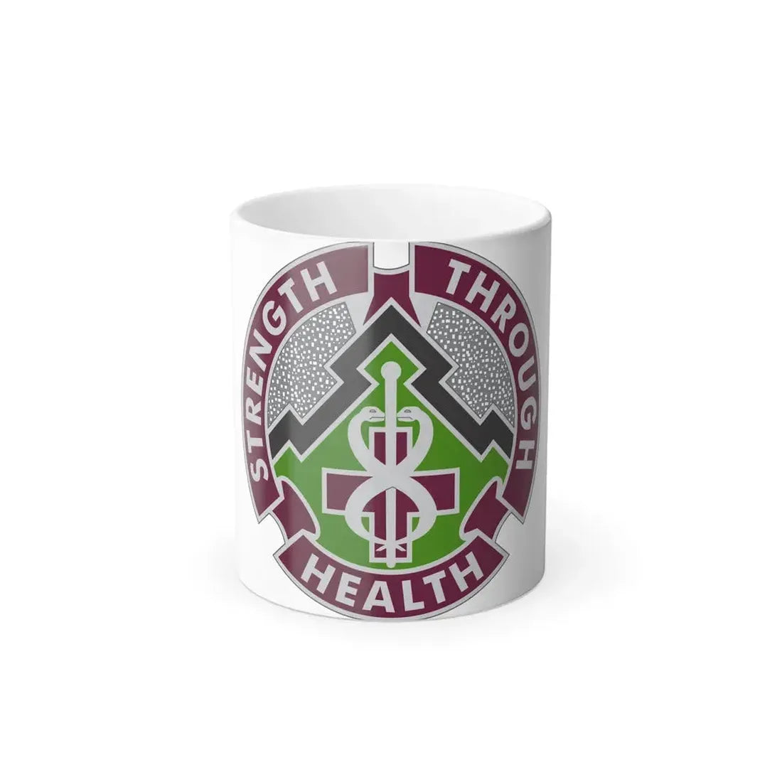 8 Medical Brigade 2 (U.S. Army) Color Changing Coffee Mug 11oz - Go Mug Yourself