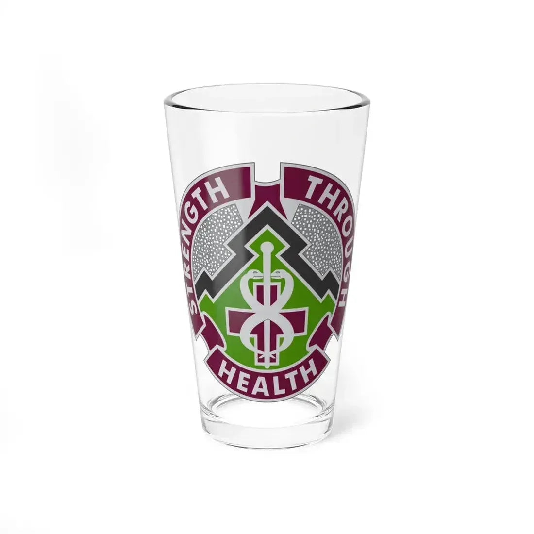 8 Medical Brigade 2 (U.S. Army) Pint Glass 16oz 16oz - Go Mug Yourself