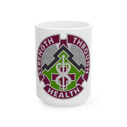 8 Medical Brigade 2 (U.S. Army) White Coffee Mug 15oz - Go Mug Yourself