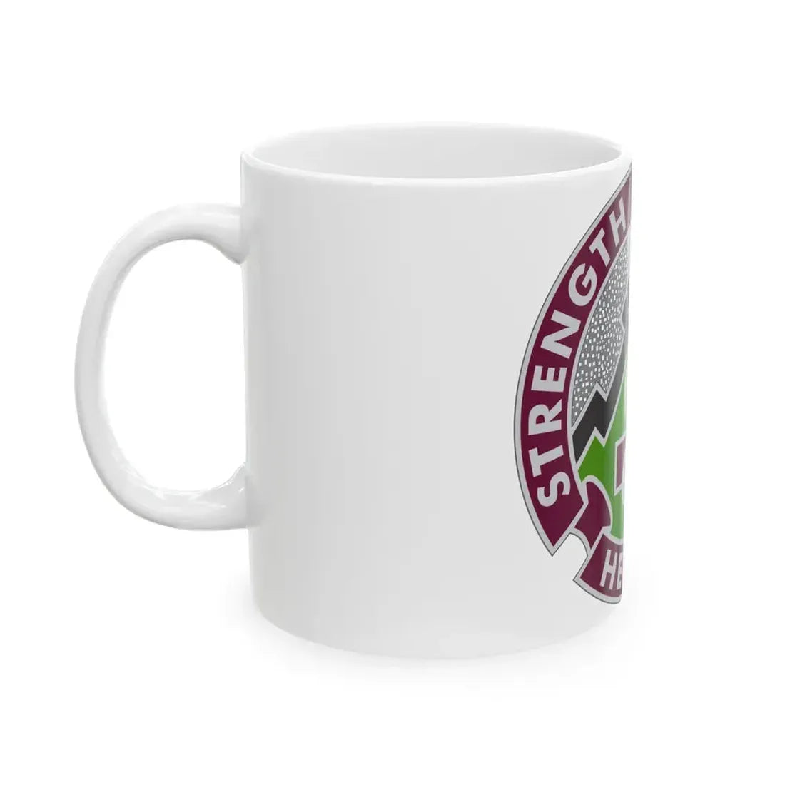 8 Medical Brigade 2 (U.S. Army) White Coffee Mug - Go Mug Yourself