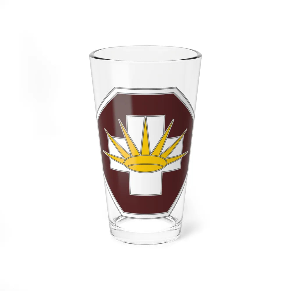 8 Medical Brigade 3 (U.S. Army) Pint Glass 16oz-16oz-Go Mug Yourself