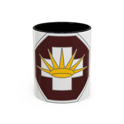 8 Medical Brigade 3 (U.S. Army) Accent Coffee Mug 11oz Black - Go Mug Yourself