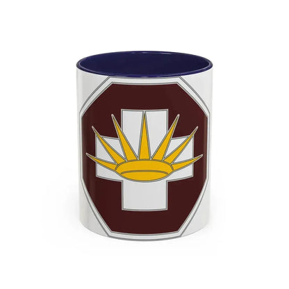 8 Medical Brigade 3 (U.S. Army) Accent Coffee Mug 11oz Navy - Go Mug Yourself