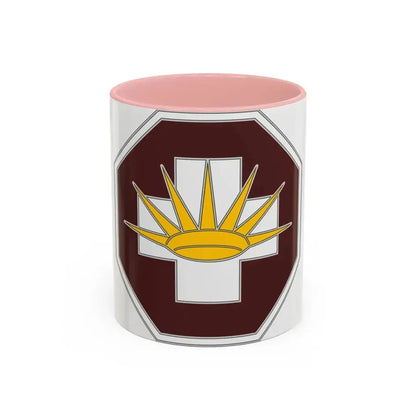8 Medical Brigade 3 (U.S. Army) Accent Coffee Mug 11oz Pink - Go Mug Yourself