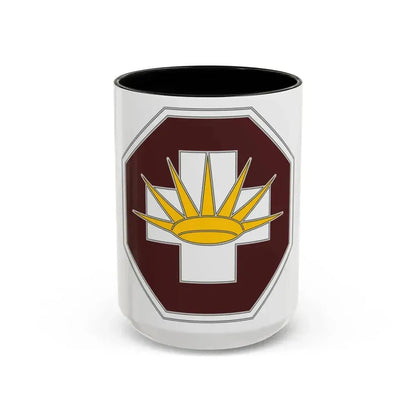 8 Medical Brigade 3 (U.S. Army) Accent Coffee Mug 15oz Black - Go Mug Yourself