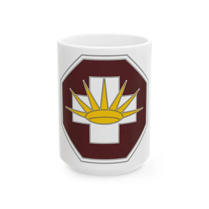 8 Medical Brigade 3 (U.S. Army) White Coffee Mug 15oz - Go Mug Yourself