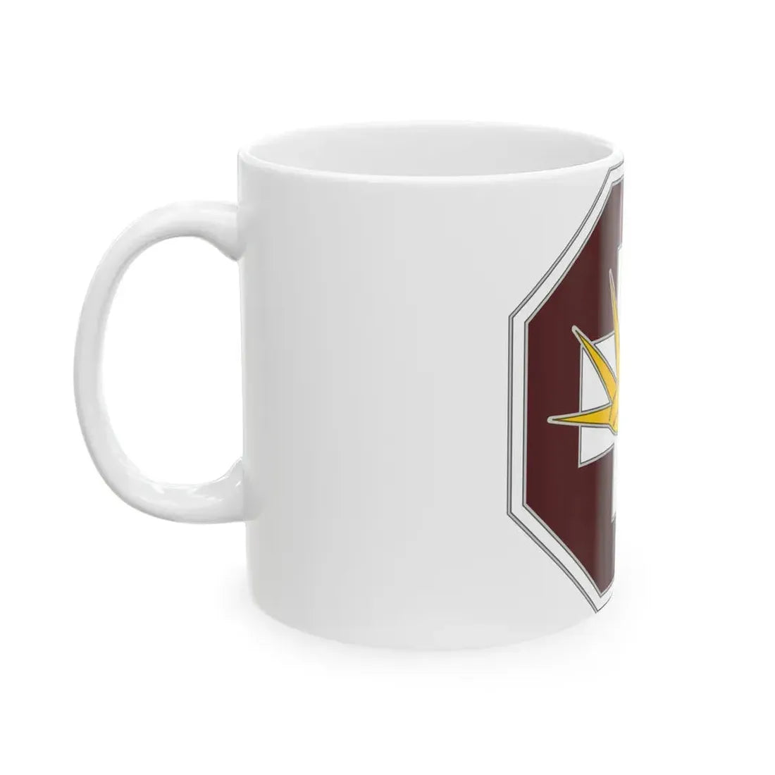 8 Medical Brigade 3 (U.S. Army) White Coffee Mug - Go Mug Yourself
