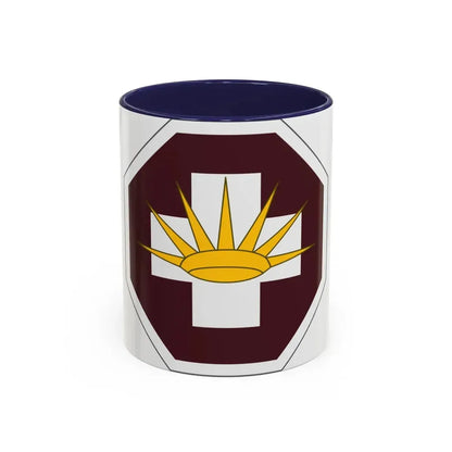 8 Medical Brigade (U.S. Army) Accent Coffee Mug 11oz Navy - Go Mug Yourself