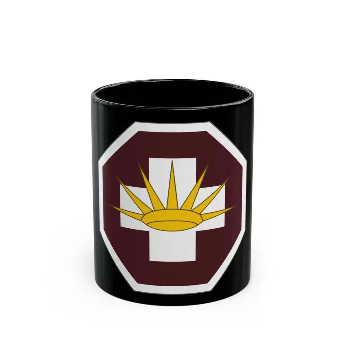 8 Medical Brigade (U.S. Army) Black Coffee Mug - Go Mug Yourself