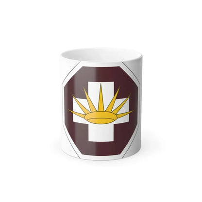 8 Medical Brigade (U.S. Army) Color Changing Coffee Mug 11oz - Go Mug Yourself