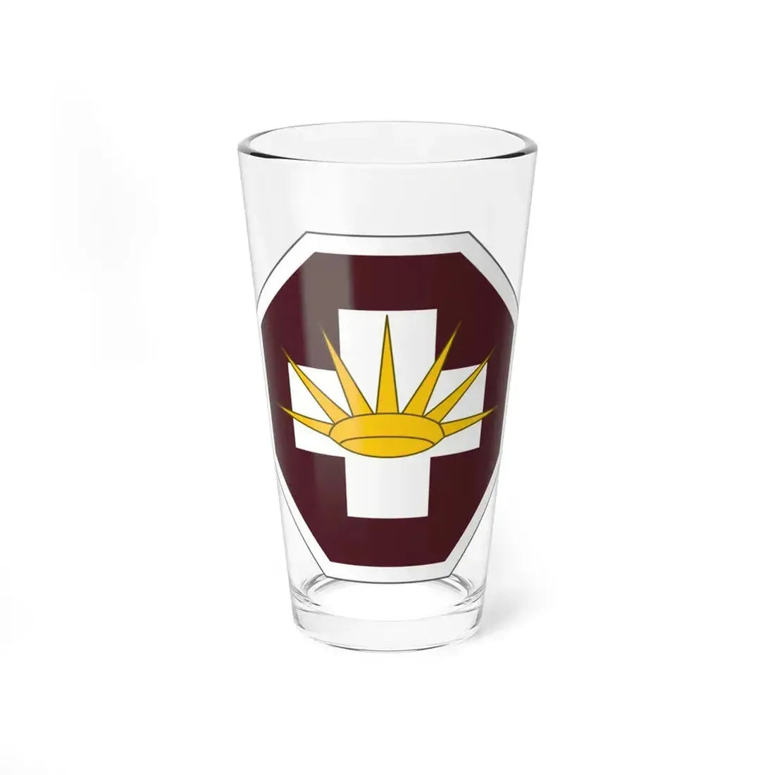 8 Medical Brigade (U.S. Army) Pint Glass 16oz 16oz - Go Mug Yourself