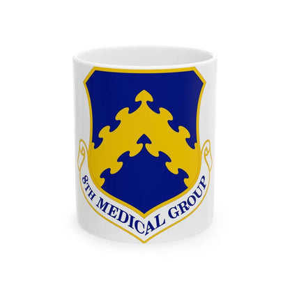 8 Medical Group PACAF (U.S. Air Force) White Coffee Mug-11oz-Go Mug Yourself