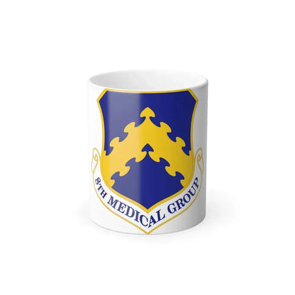 8 Medical Group PACAF (U.S. Air Force) Color Changing Coffee Mug 11oz - Go Mug Yourself
