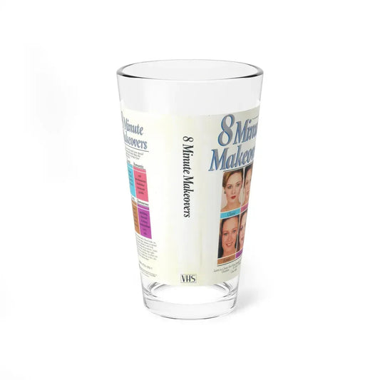 8 MINUTE MAKEOVERS (VHS COVER) Pint Glass 16oz 16oz - Go Mug Yourself