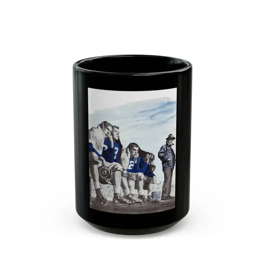 8 Minutes, Bluebook Magazine, November 1955 - Black Coffee Mug 15oz - Go Mug Yourself