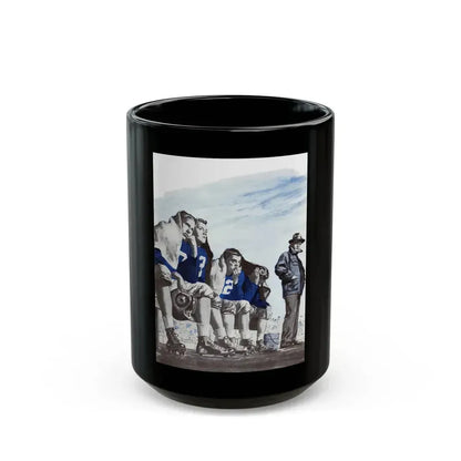 8 Minutes, Bluebook Magazine, November 1955 - Black Coffee Mug 15oz - Go Mug Yourself