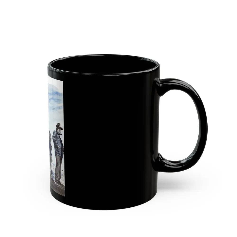 8 Minutes, Bluebook Magazine, November 1955 - Black Coffee Mug-Go Mug Yourself