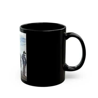 8 Minutes, Bluebook Magazine, November 1955 - Black Coffee Mug - Go Mug Yourself