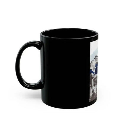 8 Minutes, Bluebook Magazine, November 1955 - Black Coffee Mug - Go Mug Yourself