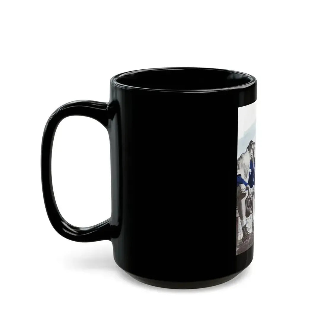 8 Minutes, Bluebook Magazine, November 1955 - Black Coffee Mug - Go Mug Yourself