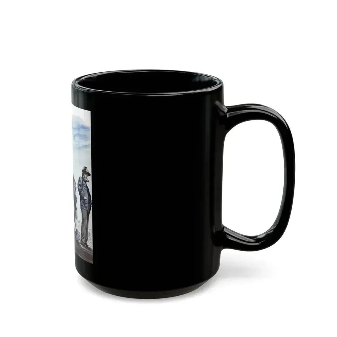 8 Minutes, Bluebook Magazine, November 1955 - Black Coffee Mug - Go Mug Yourself