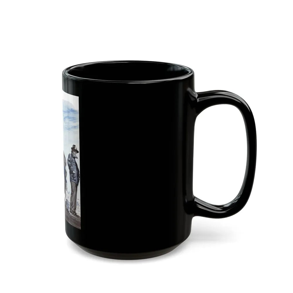 8 Minutes, Bluebook Magazine, November 1955 - Black Coffee Mug-Go Mug Yourself