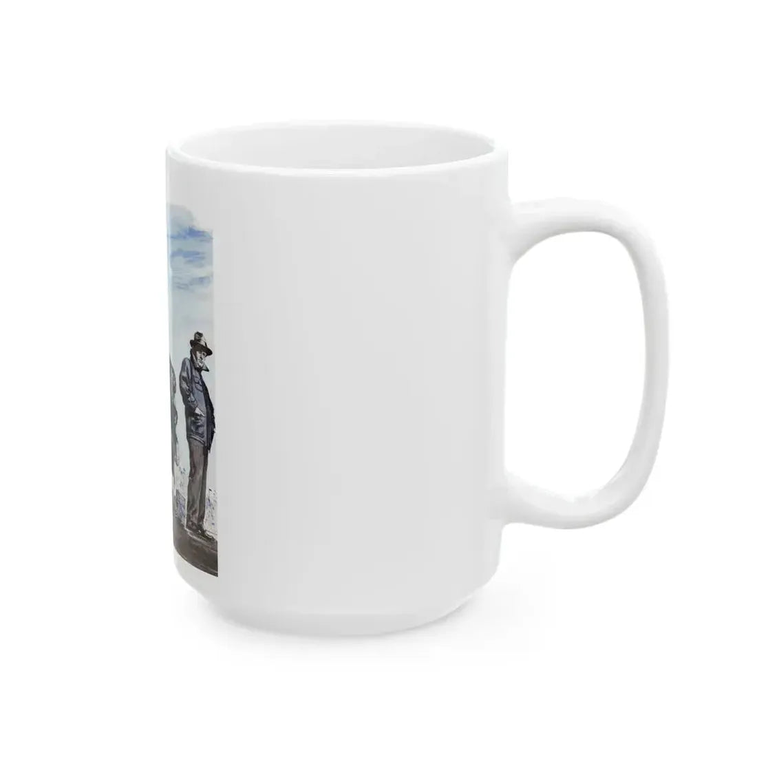 8 Minutes, Bluebook Magazine, November 1955 - White Coffee Mug - Go Mug Yourself