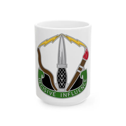 8 Psychological Operations Group (U.S. Army) White Coffee Mug-15oz-Go Mug Yourself