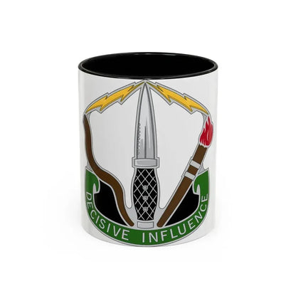 8 Psychological Operations Group (U.S. Army) Accent Coffee Mug 11oz Black - Go Mug Yourself