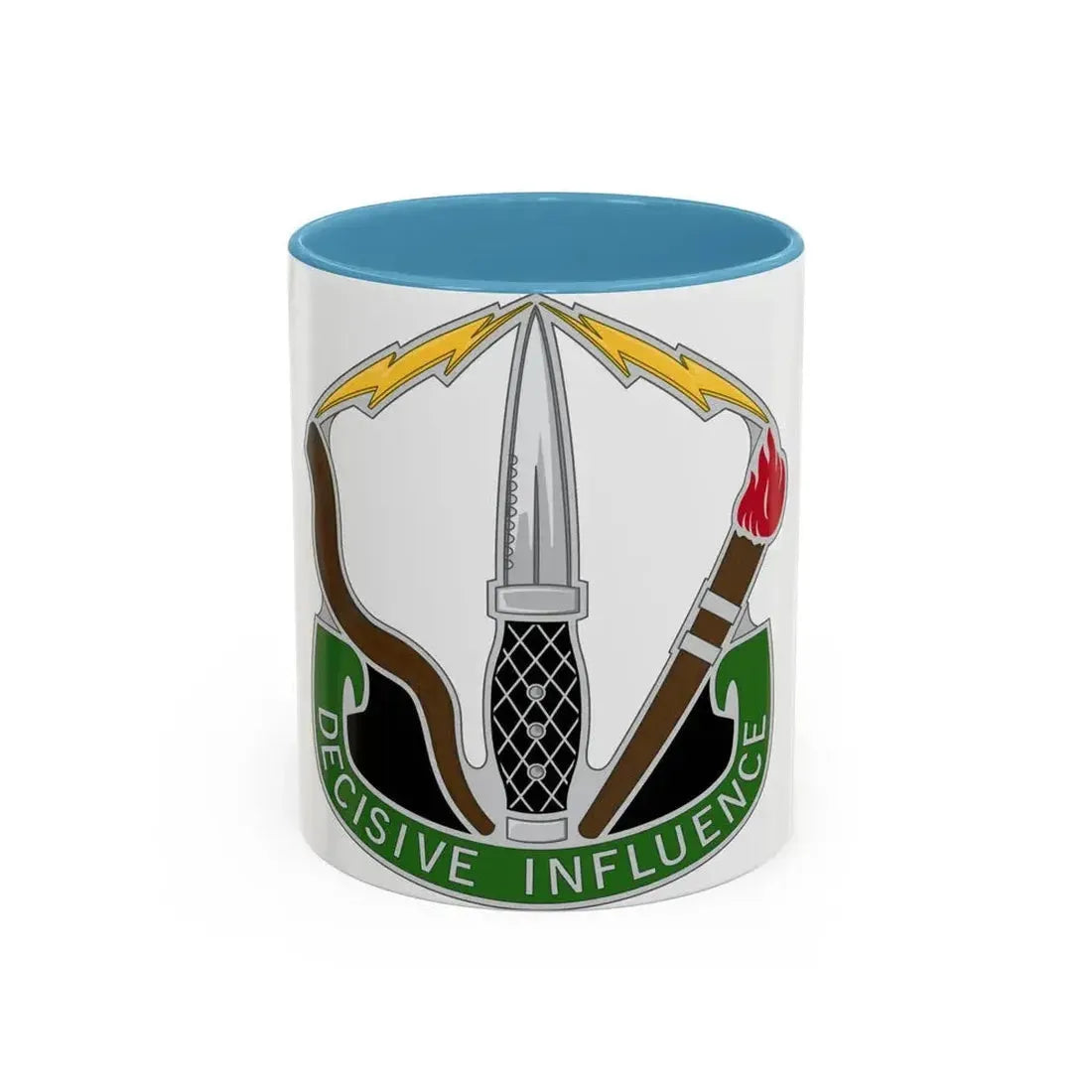 8 Psychological Operations Group (U.S. Army) Accent Coffee Mug 11oz Light Blue - Go Mug Yourself