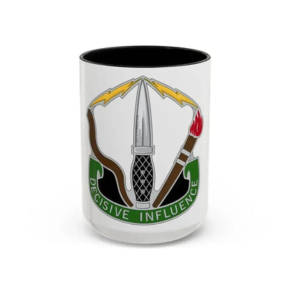 8 Psychological Operations Group (U.S. Army) Accent Coffee Mug 15oz Black - Go Mug Yourself