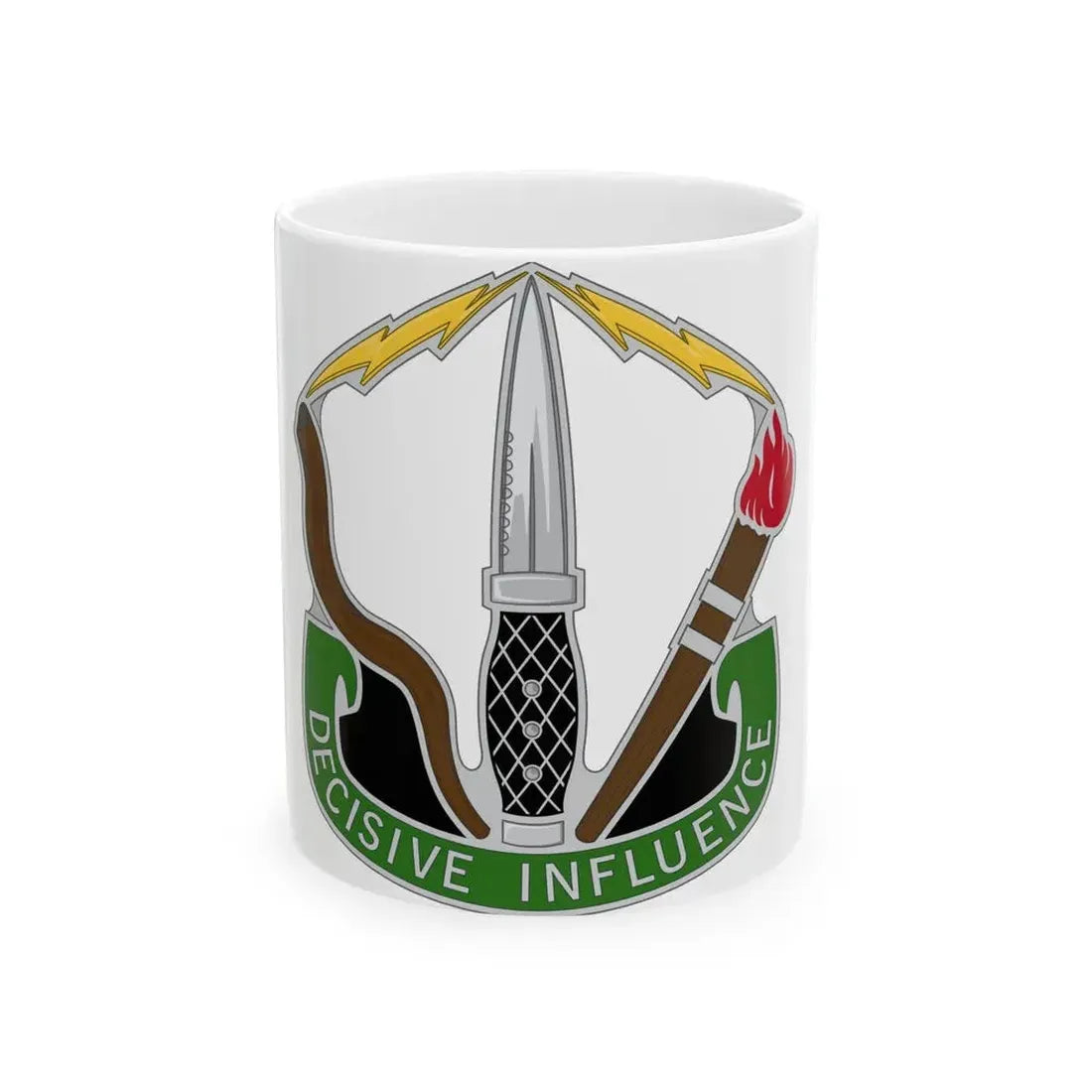 8 Psychological Operations Group (U.S. Army) White Coffee Mug 11oz - Go Mug Yourself
