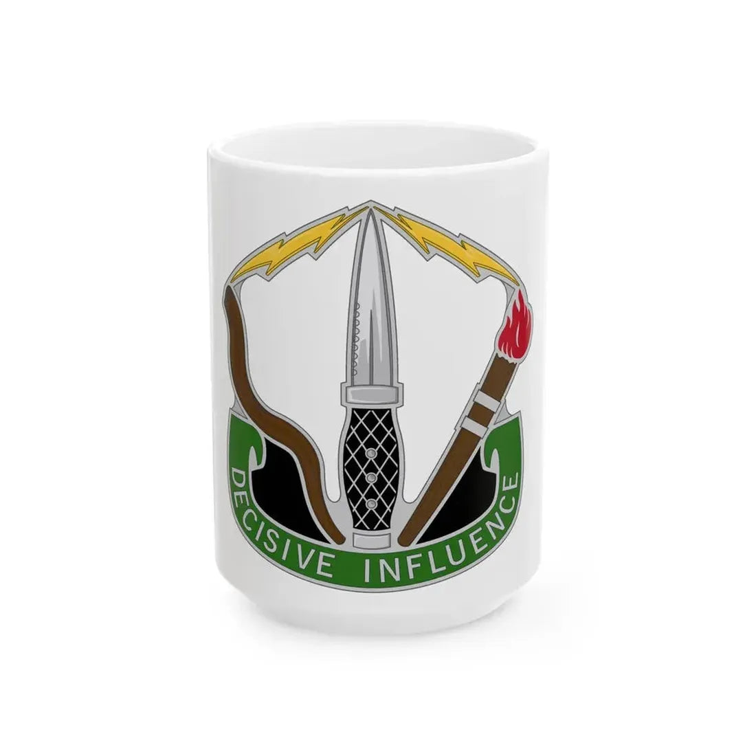 8 Psychological Operations Group (U.S. Army) White Coffee Mug 15oz - Go Mug Yourself