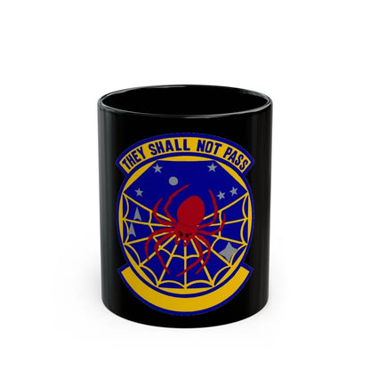 8 Space Warning Squadron AFRC (U.S. Air Force) Black Coffee Mug-11oz-Go Mug Yourself