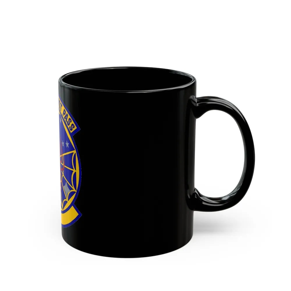 8 Space Warning Squadron AFRC (U.S. Air Force) Black Coffee Mug-Go Mug Yourself