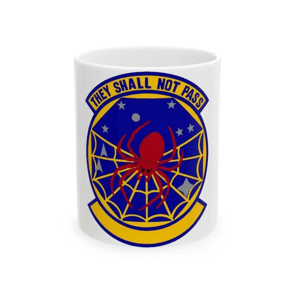 8 Space Warning Squadron AFRC (U.S. Air Force) White Coffee Mug-11oz-Go Mug Yourself