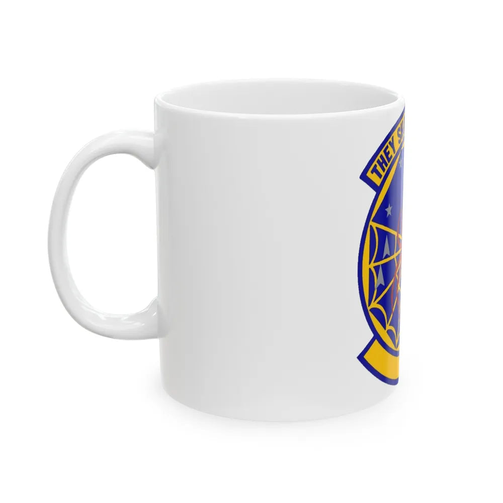 8 Space Warning Squadron AFRC (U.S. Air Force) White Coffee Mug-Go Mug Yourself