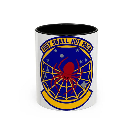 8 Space Warning Squadron AFRC (U.S. Air Force) Accent Coffee Mug 11oz Black - Go Mug Yourself