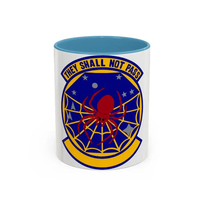 8 Space Warning Squadron AFRC (U.S. Air Force) Accent Coffee Mug 11oz Light Blue - Go Mug Yourself