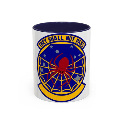 8 Space Warning Squadron AFRC (U.S. Air Force) Accent Coffee Mug 11oz Navy - Go Mug Yourself