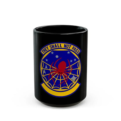 8 Space Warning Squadron AFRC (U.S. Air Force) Black Coffee Mug 15oz - Go Mug Yourself