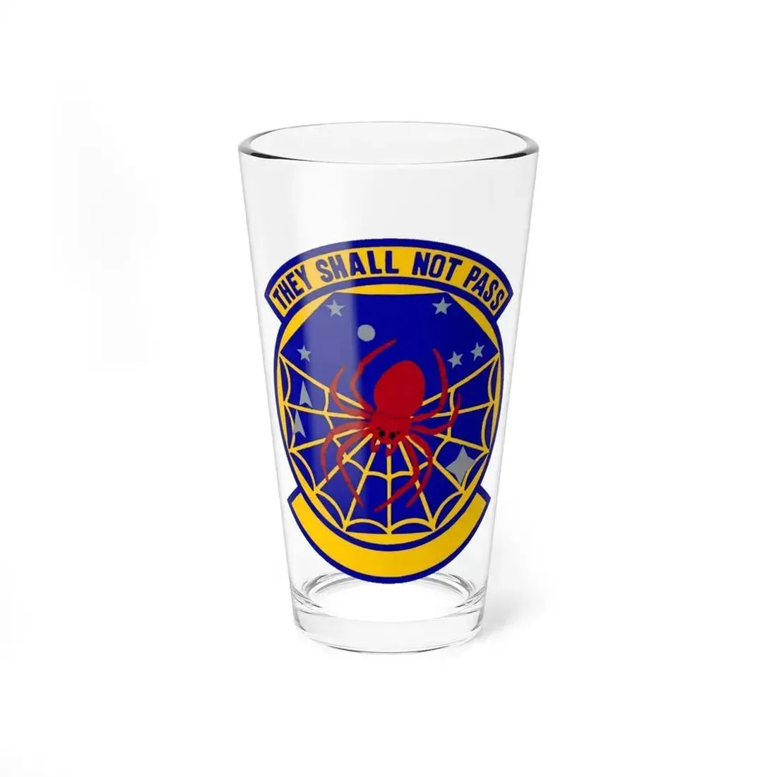 8 Space Warning Squadron AFRC (U.S. Air Force) Pint Glass 16oz 16oz - Go Mug Yourself