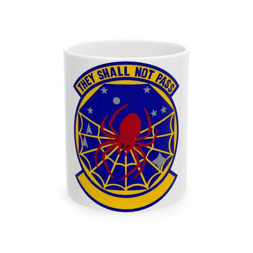 8 Space Warning Squadron AFRC (U.S. Air Force) White Coffee Mug 11oz - Go Mug Yourself