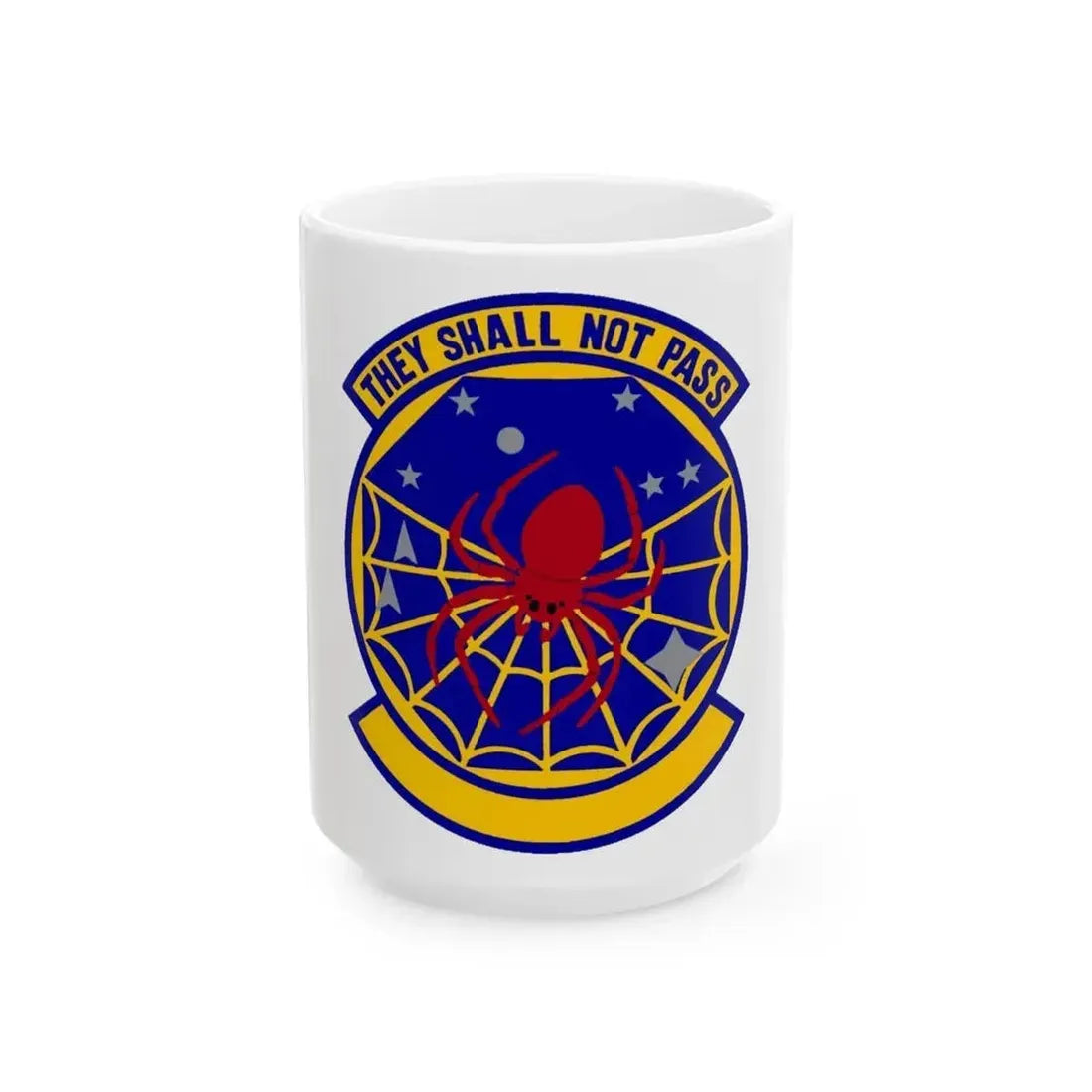 8 Space Warning Squadron AFRC (U.S. Air Force) White Coffee Mug 15oz - Go Mug Yourself