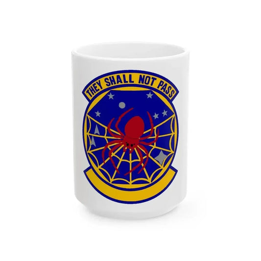 8 Space Warning Squadron AFRC (U.S. Air Force) White Coffee Mug 15oz - Go Mug Yourself